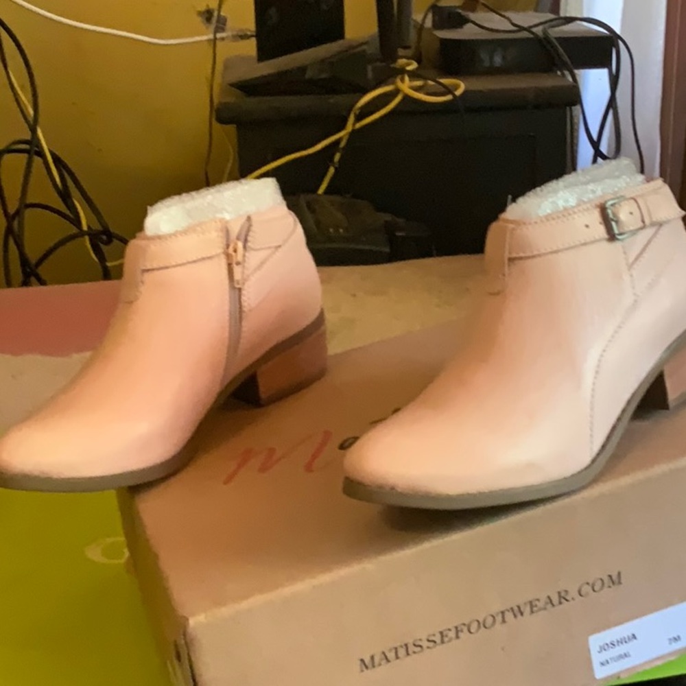 A pair of ankle boots